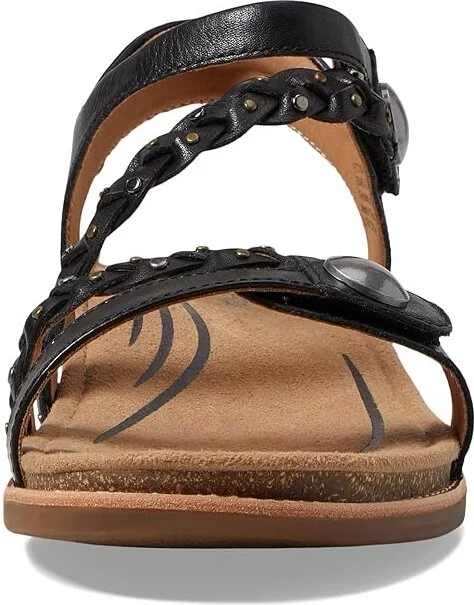 Aetrex Jenn Women's Sandals Black : EU 41 (US Women's 10) M (B), Leather/Suede - Image 2