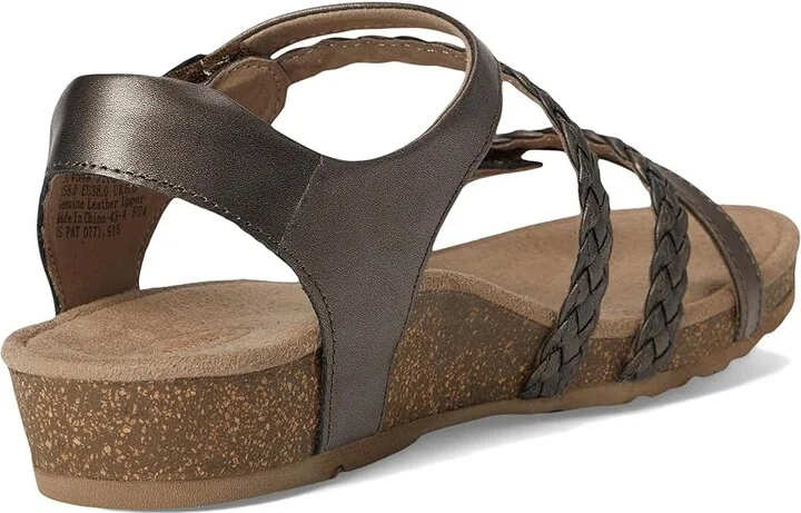 Aetrex Jillian Quarter Strap Women's Sandals Bronze : 5.5 M (B), Leather - Image 5