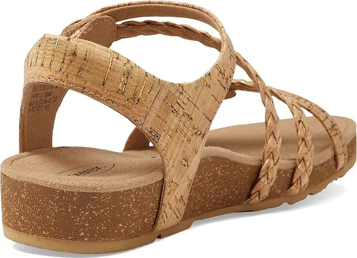 Aetrex Jillian Women's Flat Shoes Cork : 5 M (B), Leather - Image 4