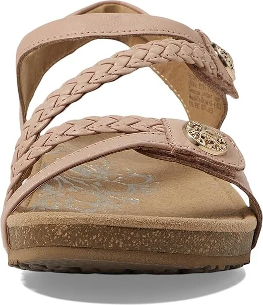 Aetrex Jillian Women's Flat Shoes Rose : 10 M (B), Leather - Image 2