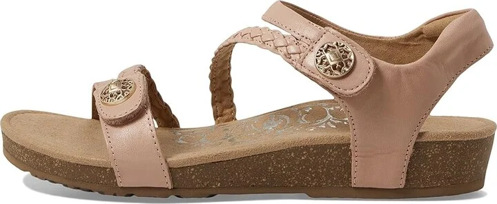Aetrex Jillian Women's Flat Shoes Rose : 10 M (B), Leather - Image 5