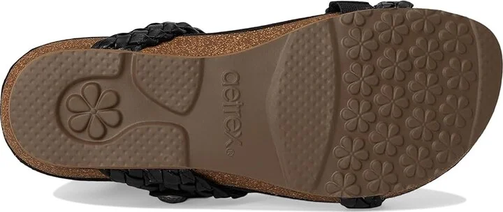 Aetrex Josie Women's Shoes Black : 9.5 M (B), Leather - Image 3