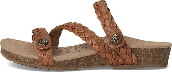Aetrex Josie Women's Shoes Ginger : 6.5 M (B), Leather - Image 6