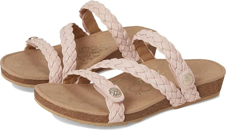 Aetrex Josie Women's Shoes Rose : 7.5 M (B), Leather