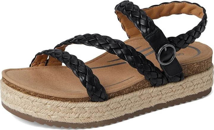 Aetrex Julia Women's Maryjane Shoes Black : EU 37 (US Women's 7) M (B), Leather - Image 5