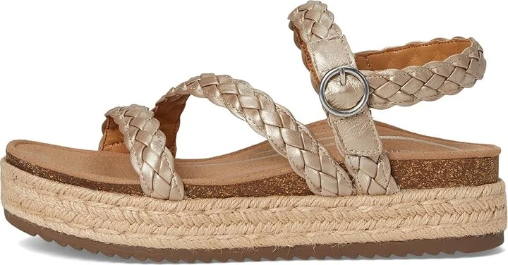 Aetrex Julia Women's Maryjane Shoes Platinum : EU 37 (US Women's 7) M (B), Leather - Image 6