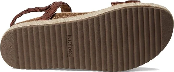 Aetrex Julia Women's Maryjane Shoes Walnut : EU 37 (US Women's 7) M (B), Leather - Image 3