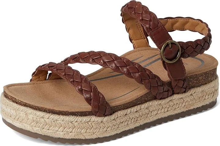 Aetrex Julia Women's Maryjane Shoes Walnut : EU 37 (US Women's 7) M (B), Leather - Image 5
