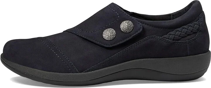 Aetrex Karina Women's Shoes Navy 1 : EU 43 (US Women's 11.5-12) M (B), Leather - Image 6