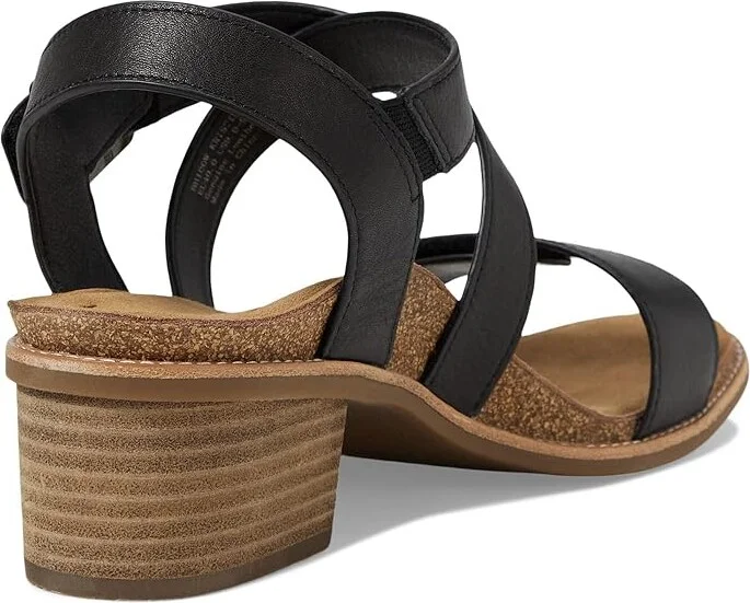 Aetrex Kristin Women's Sandals Black : EU 40 (US Women's 9-9.5) M (B), Leather/Rubber/Suede - Image 4
