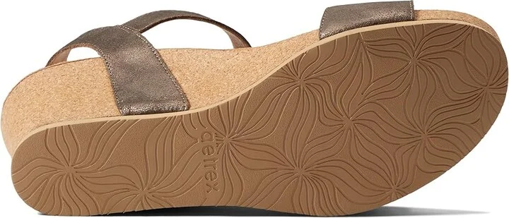 Aetrex Lexa Women's Shoes Bronze : EU 37 (US Women's 7) M (B), Leather - Image 3