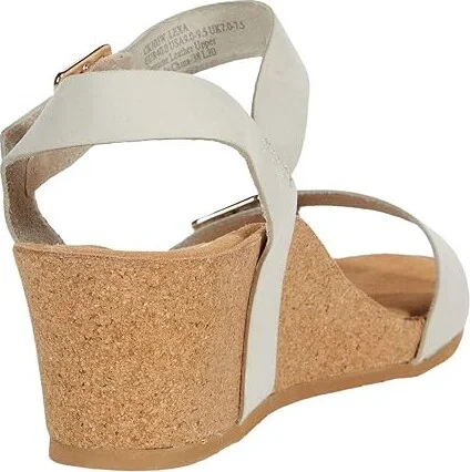 Aetrex Lexa Women's Shoes Ivory : EU 38 (US Women's 7.5-8) M (B), Leather - Image 4