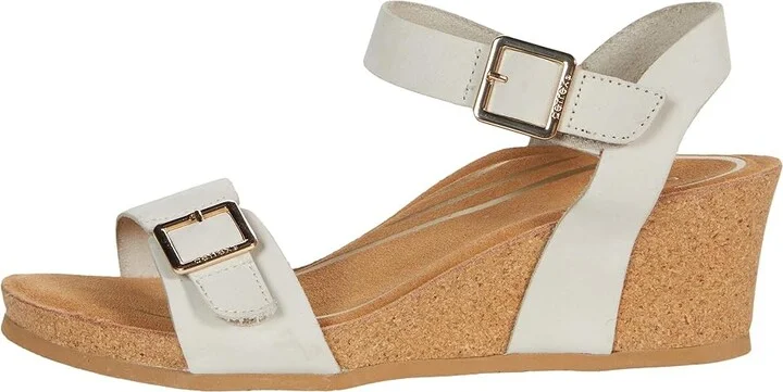 Aetrex Lexa Women's Shoes Ivory : EU 38 (US Women's 7.5-8) M (B), Leather - Image 6