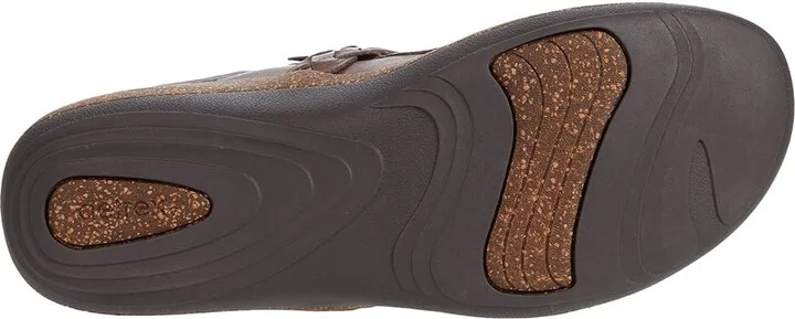 Aetrex Libby Women's Clog Shoes Brown : EU 35 (US Women's 5-5.5) M (B), Leather - Image 3