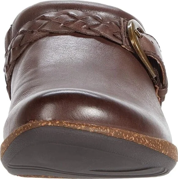 Aetrex Libby Women's Clog Shoes Brown : EU 35 (US Women's 5-5.5) M (B), Leather - Image 5