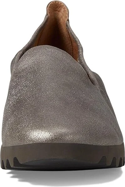 Aetrex Liz Women's Flat Shoes Brushed Silver : EU 36 (US Women's 6-6.5) M (B), EVA/Leather/Polyester - Image 5
