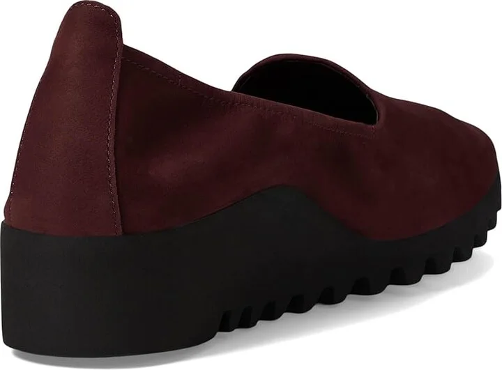 Aetrex Liz Women's Flat Shoes Burgundy : EU 39 (US Women's 8.5) M (B), EVA/Leather/Polyester - Image 4