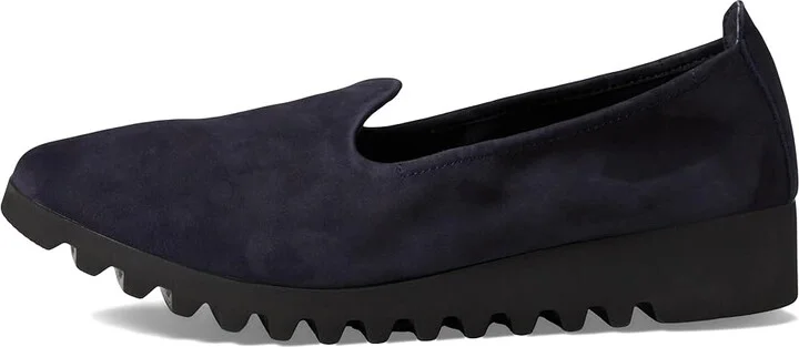 Aetrex Liz Women's Flat Shoes Navy : EU 40 (US Women's 9-9.5) M (B), EVA/Leather/Polyester - Image 6