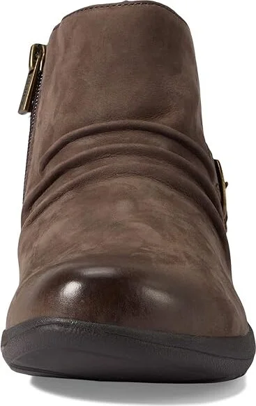 Aetrex Luna Women's Shoes Dark Earth : EU 38 (US Women's 7.5-8) M (B), Leather - Image 2