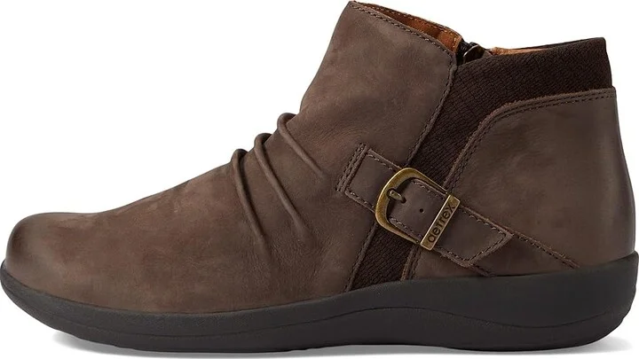 Aetrex Luna Women's Shoes Dark Earth : EU 38 (US Women's 7.5-8) M (B), Leather - Image 5