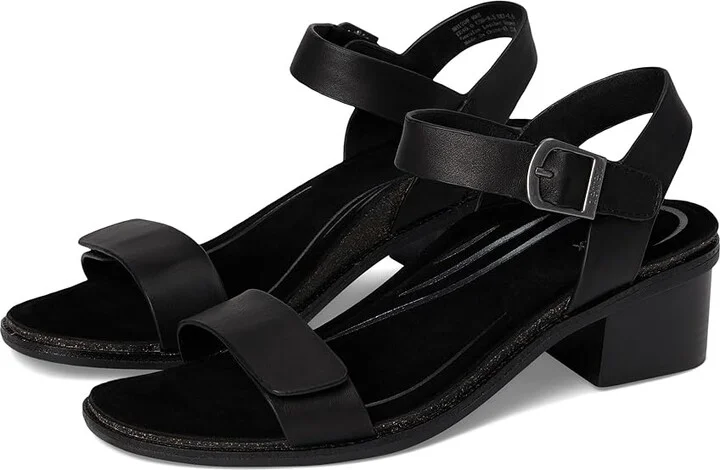 Aetrex Mae Women's Sandals Black : EU 42 (US Women's 10.5-11) M (B), Leather/Rubber