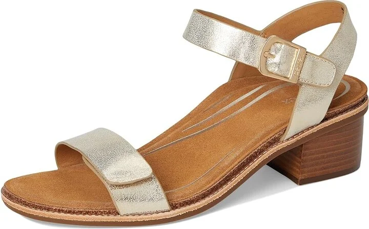 Aetrex Mae Women's Sandals Champagne : EU 37 (US Women's 7) M (B), Leather/Rubber - Image 5