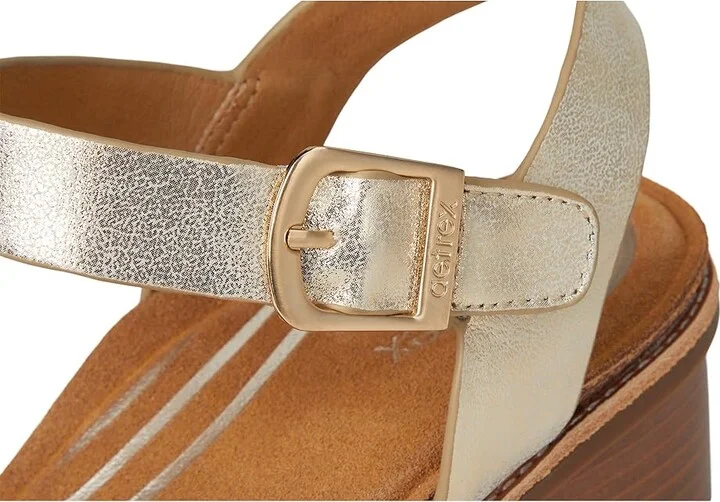Aetrex Mae Women's Sandals Champagne : EU 37 (US Women's 7) M (B), Leather/Rubber - Image 7