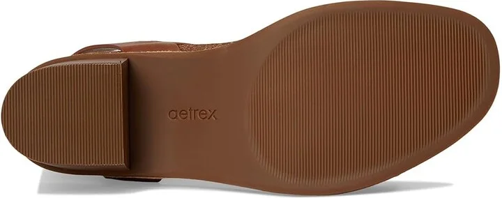 Aetrex Mae Women's Sandals Cognac : EU 37 (US Women's 7) M (B), Leather/Rubber - Image 3