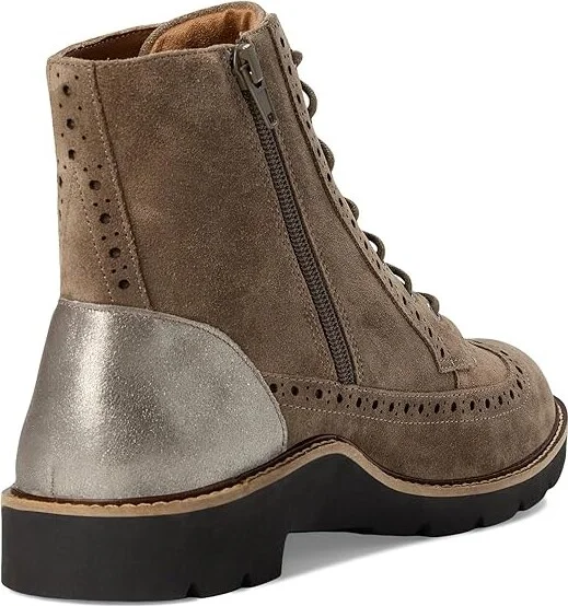 Aetrex Margot Women's Flat Shoes Taupe : EU 38 (US Women's 7.5-8) M (B), Suede - Image 4