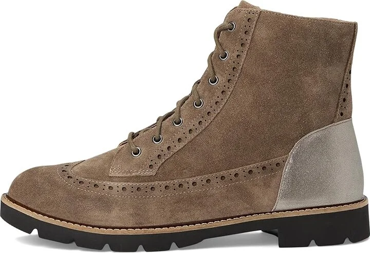 Aetrex Margot Women's Flat Shoes Taupe : EU 38 (US Women's 7.5-8) M (B), Suede - Image 6