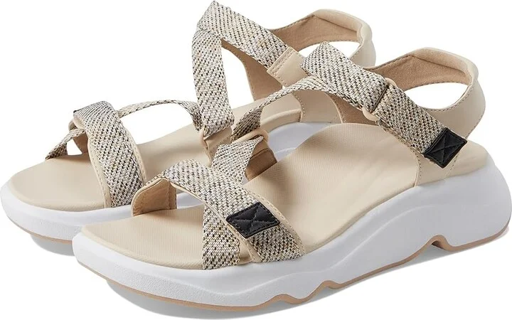Aetrex Marz Women's Sandals Beige : EU 40 (US Women's 9-9.5) M (B), Textile