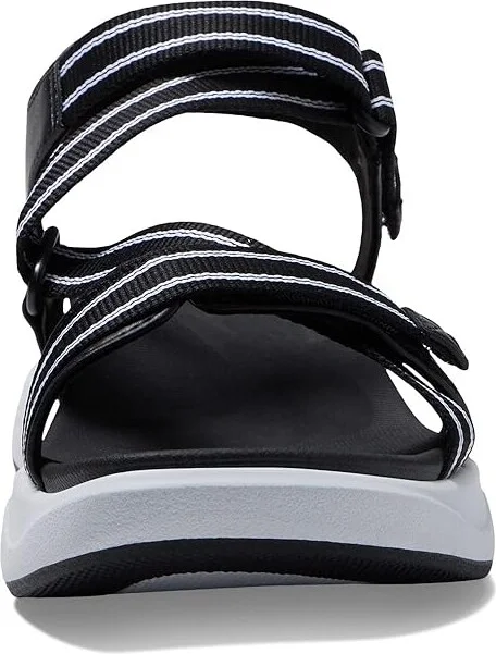 Aetrex Marz Women's Sandals Black : EU 38 (US Women's 7.5-8) M (B), Textile - Image 2