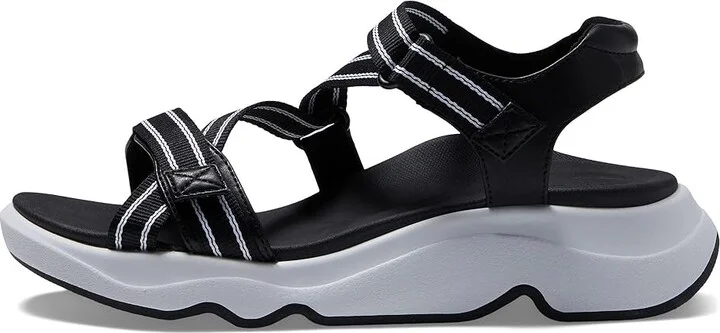 Aetrex Marz Women's Sandals Black : EU 38 (US Women's 7.5-8) M (B), Textile - Image 5