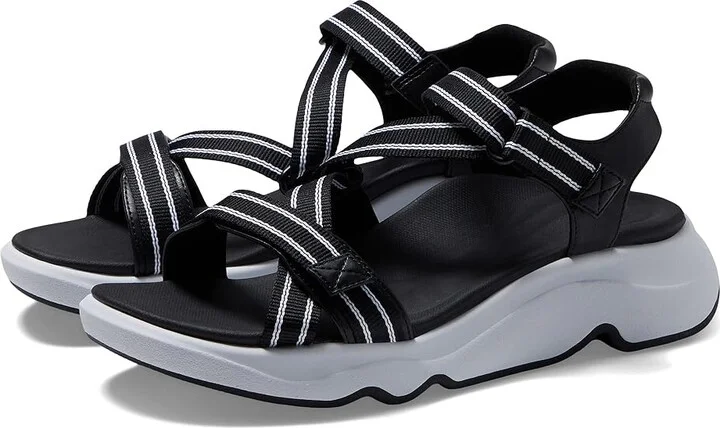 Aetrex Marz Women's Sandals Black : EU 38 (US Women's 7.5-8) M (B), Textile