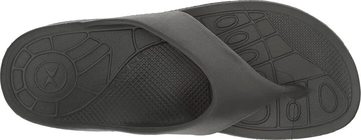 Aetrex Maui Flip Men's Sandals Charcoal : 9 M (D), EVA - Image 3