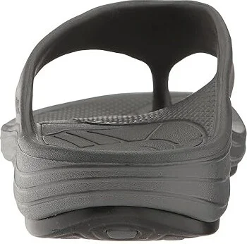 Aetrex Maui Flip Men's Sandals Charcoal : 9 M (D), EVA - Image 5