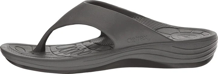Aetrex Maui Flip Men's Sandals Charcoal : 9 M (D), EVA - Image 7