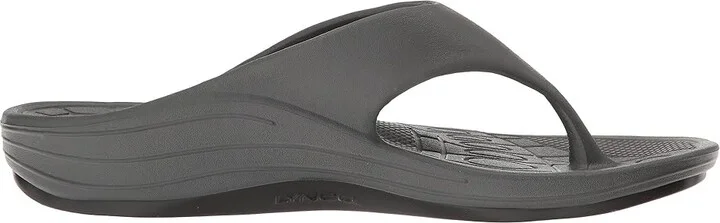Aetrex Maui Flip Men's Sandals Charcoal : 9 M (D), EVA - Image 8