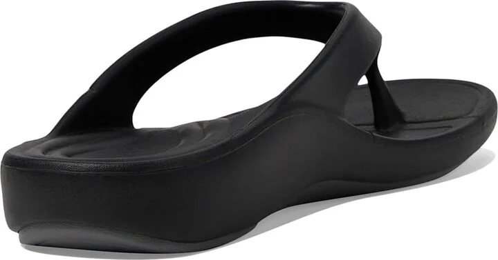 Aetrex Maui Flip Women's Sandals Black : 5 M (B), Synthetic - Image 5