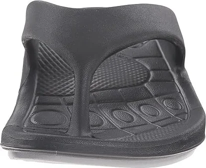 Aetrex Maui Flip Women's Sandals Black : 5 M (B), Synthetic - Image 6