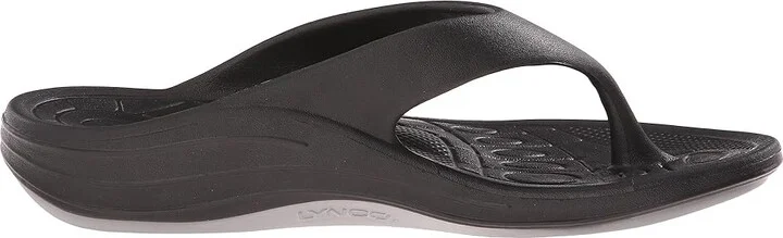Aetrex Maui Flip Women's Sandals Black : 5 M (B), Synthetic - Image 8