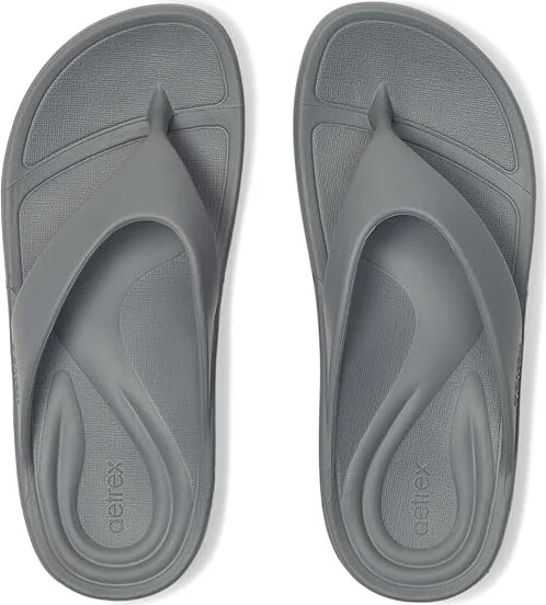 Aetrex Maui Flip Women's Sandals Grey : 5 M (B), Synthetic - Image 6