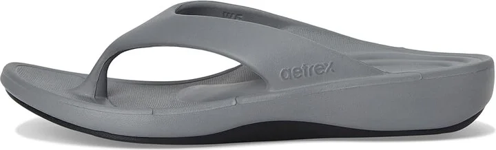 Aetrex Maui Flip Women's Sandals Grey : 5 M (B), Synthetic - Image 7