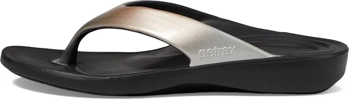 Aetrex Maui Women's Sandals Metallic Ombre : 5 M (B), Synthetic - Image 5