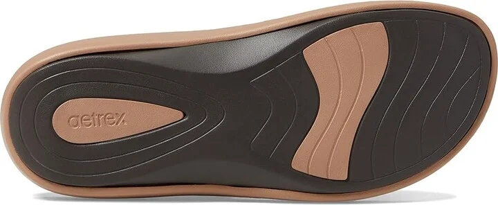 Aetrex Maui Women's Sandals Mocha : 5 M (B), Synthetic - Image 3