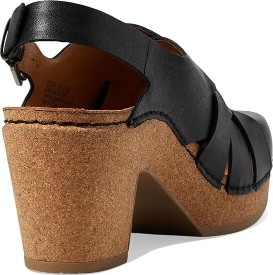 Aetrex Paige Women's Sandals Black : EU 40 (US Women's 9-9.5) M (B), Leather - Image 4