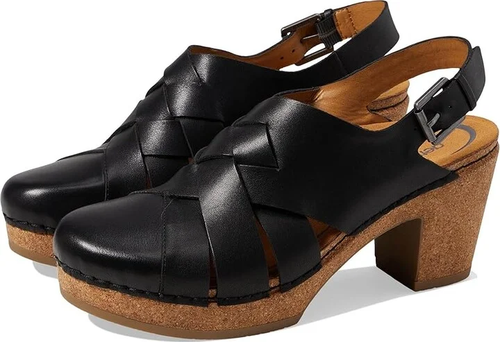 Aetrex Paige Women's Sandals Black : EU 40 (US Women's 9-9.5) M (B), Leather