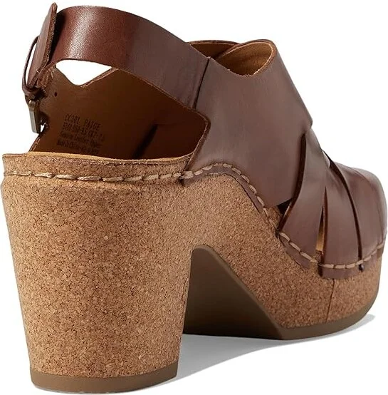 Aetrex Paige Women's Sandals Walnut : EU 39 (US Women's 8.5) M (B), Leather - Image 4