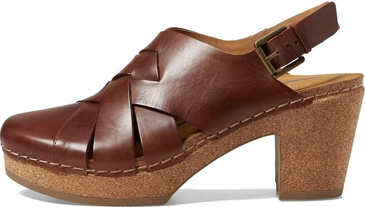 Aetrex Paige Women's Sandals Walnut : EU 39 (US Women's 8.5) M (B), Leather - Image 5