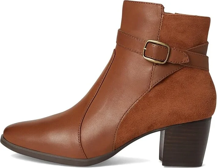 Aetrex Rebecca High Heels Shoes Cognac : EU 41 (US Women's 10) M (B), Leather - Image 6